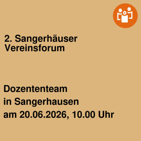 2. Sangerhäuser Vereinsforum